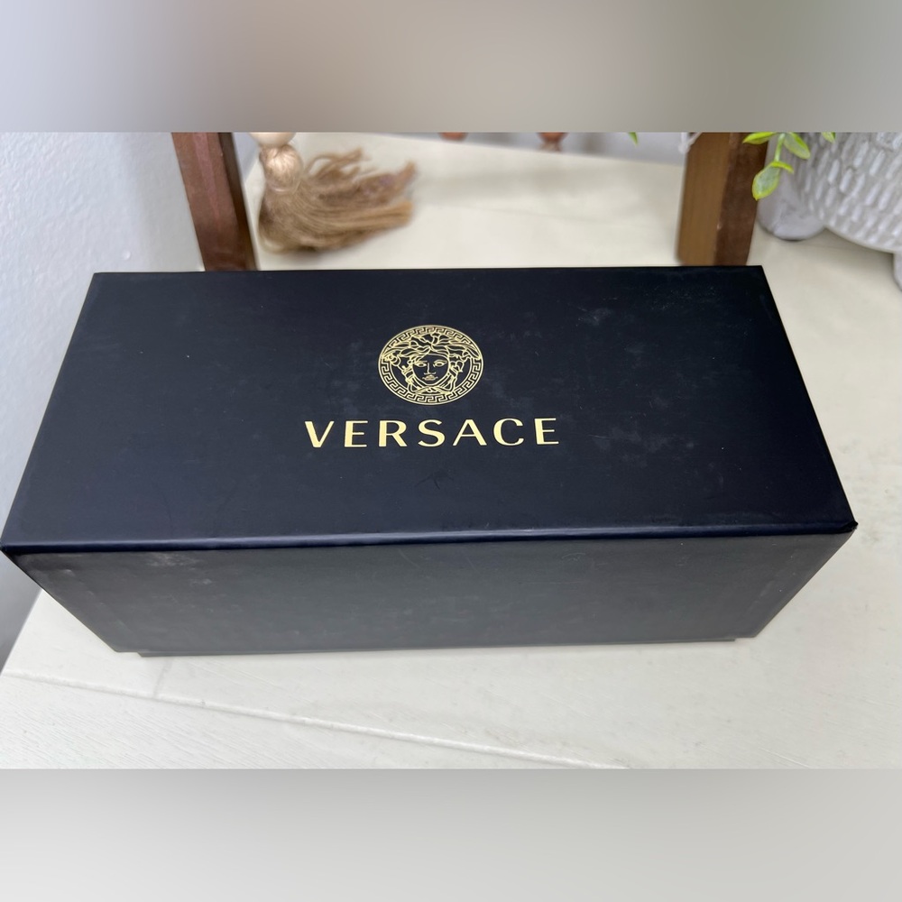 Brand New-Authentic Versace Sunglasses EMPTY Box 7" x 3" x 3"